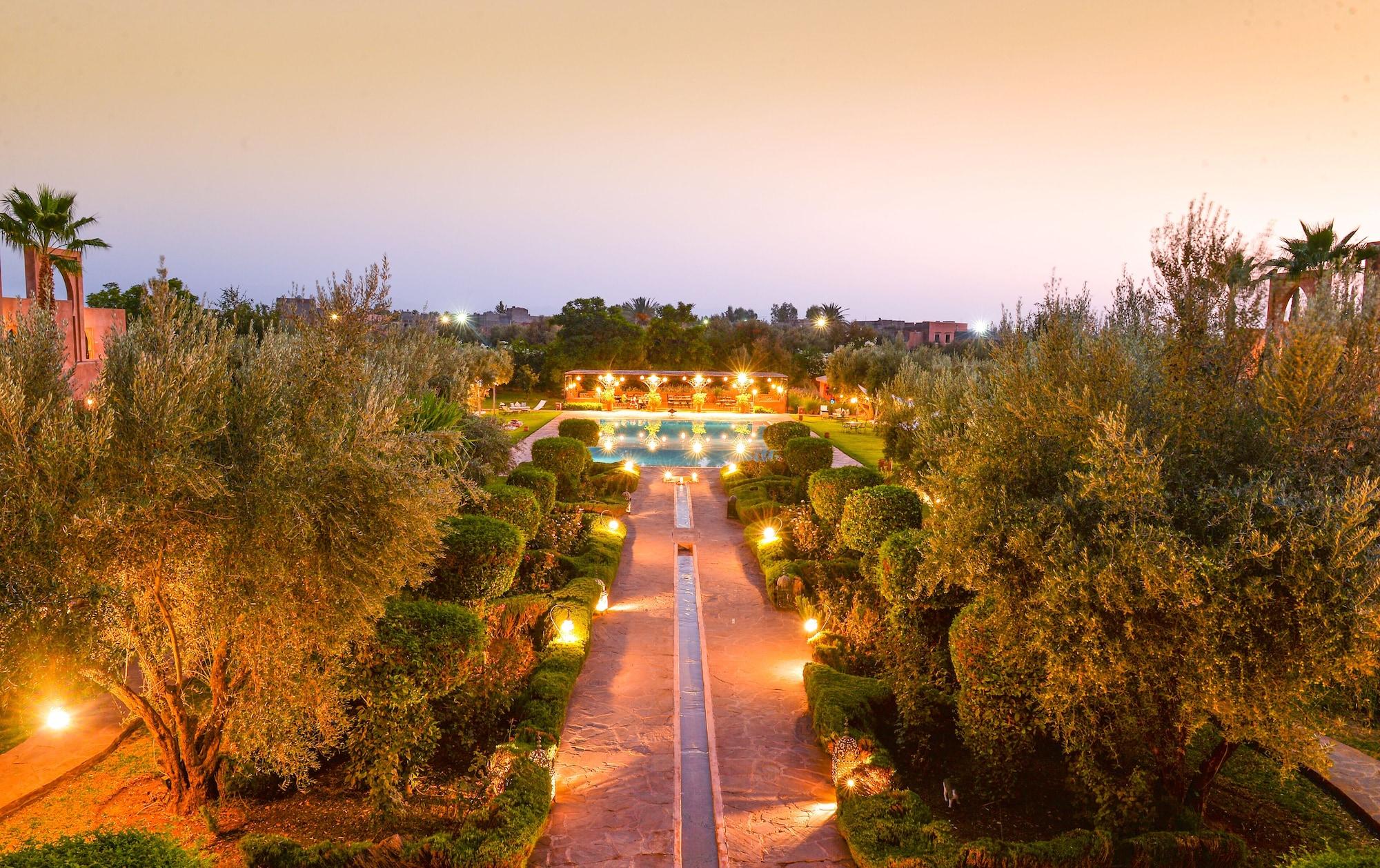 Les Jardins De Zyriab Bed & Breakfast Aït Hamid Eksteriør bilde